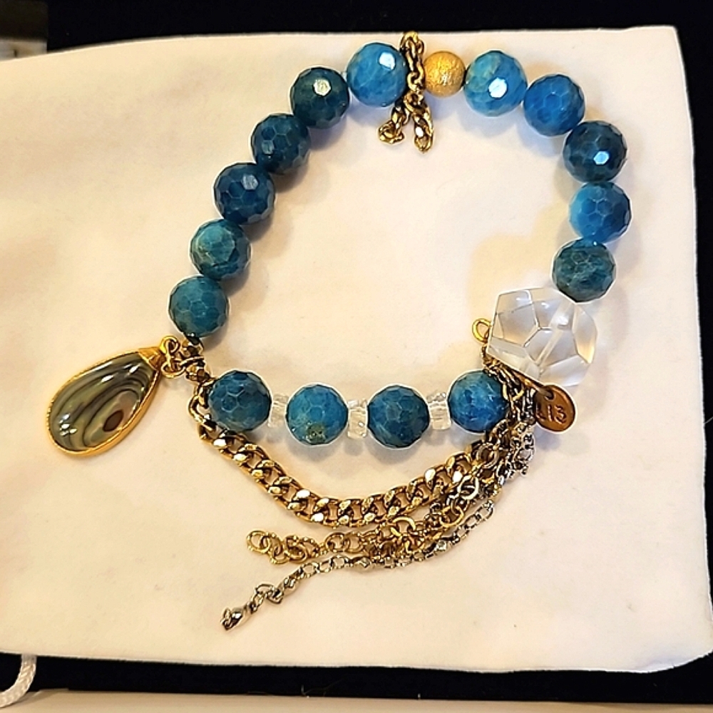LOVEthirteen Apatite Bracelet